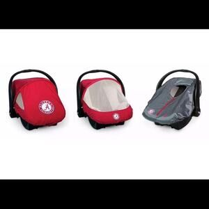 NCAA Alabama Crimson Tide Cozy Cover Car Seat Combo Set of 2 Game Day Tailgating
